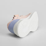 Deportiva rosa con velcro bebé UTWO