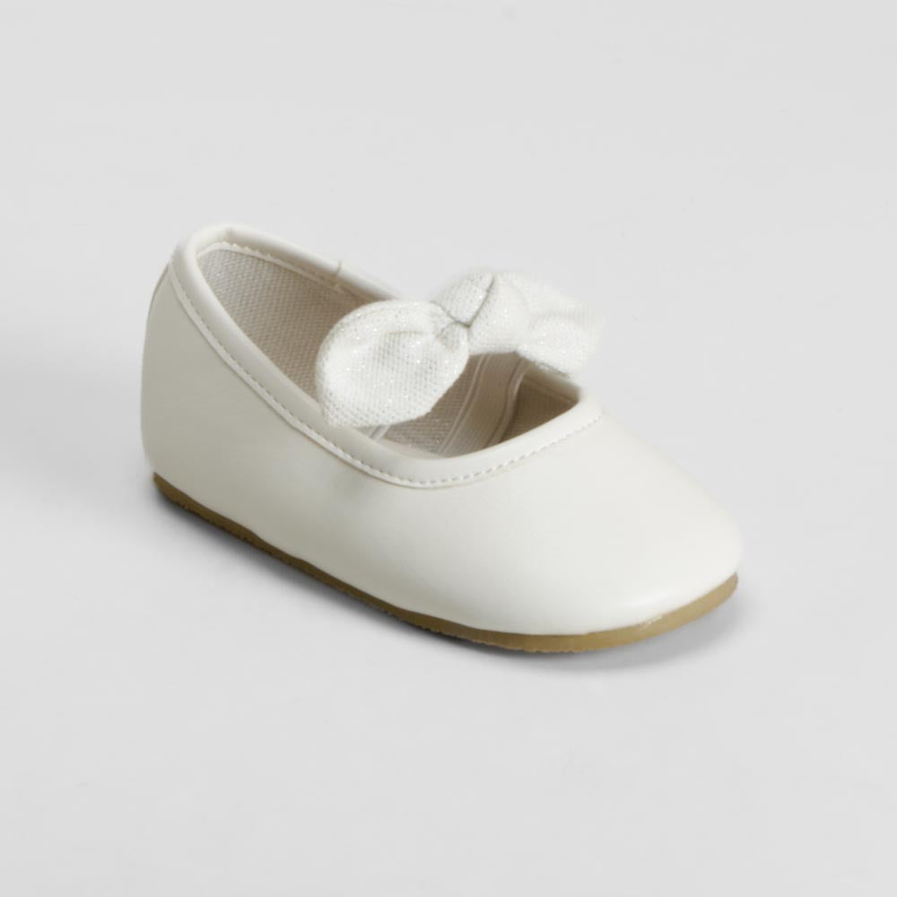 Bailarina blanca lazo bebé BACHE