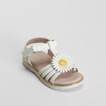 Sandalia margarita bebé blanca BACHE