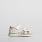 Sandalia plana bebé blanca COMFEET BABY