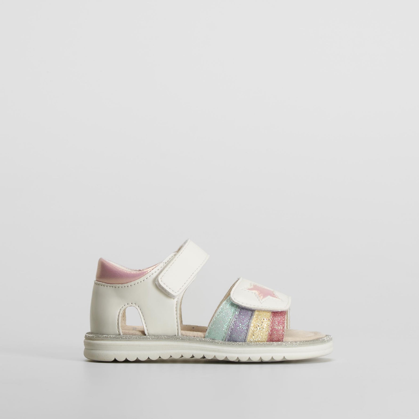 Sandalia plana bebé blanca COMFEET BABY