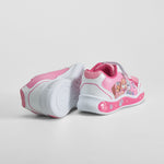 Deportiva de luces blanca y rosa PATRULLA CANINA