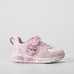 Deportiva infantil rosa y brillantes STITCH