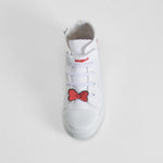 Zapatilla lona alta blanca MINNIE