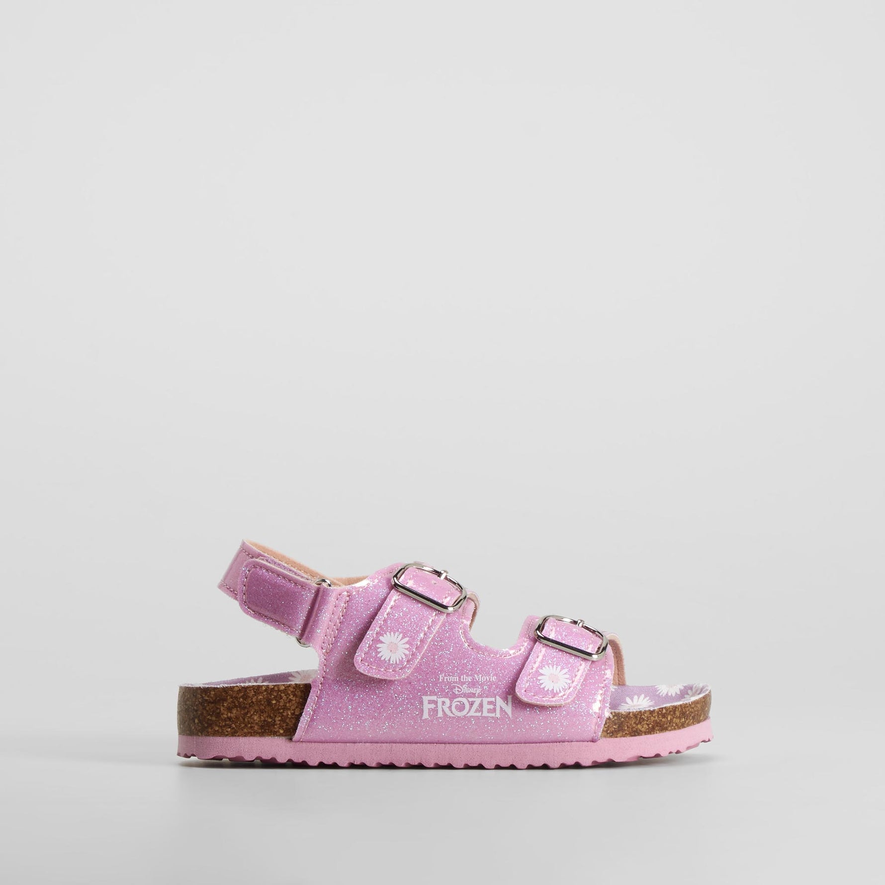 Sandalia bio hebillas rosa FROZEN