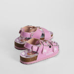 Sandalia bio hebillas rosa FROZEN