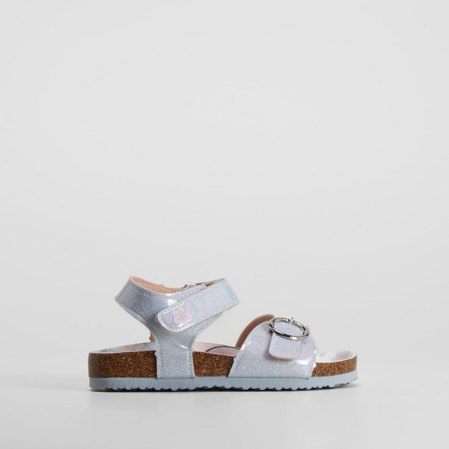 Sandalia bio velcro azul STITCH