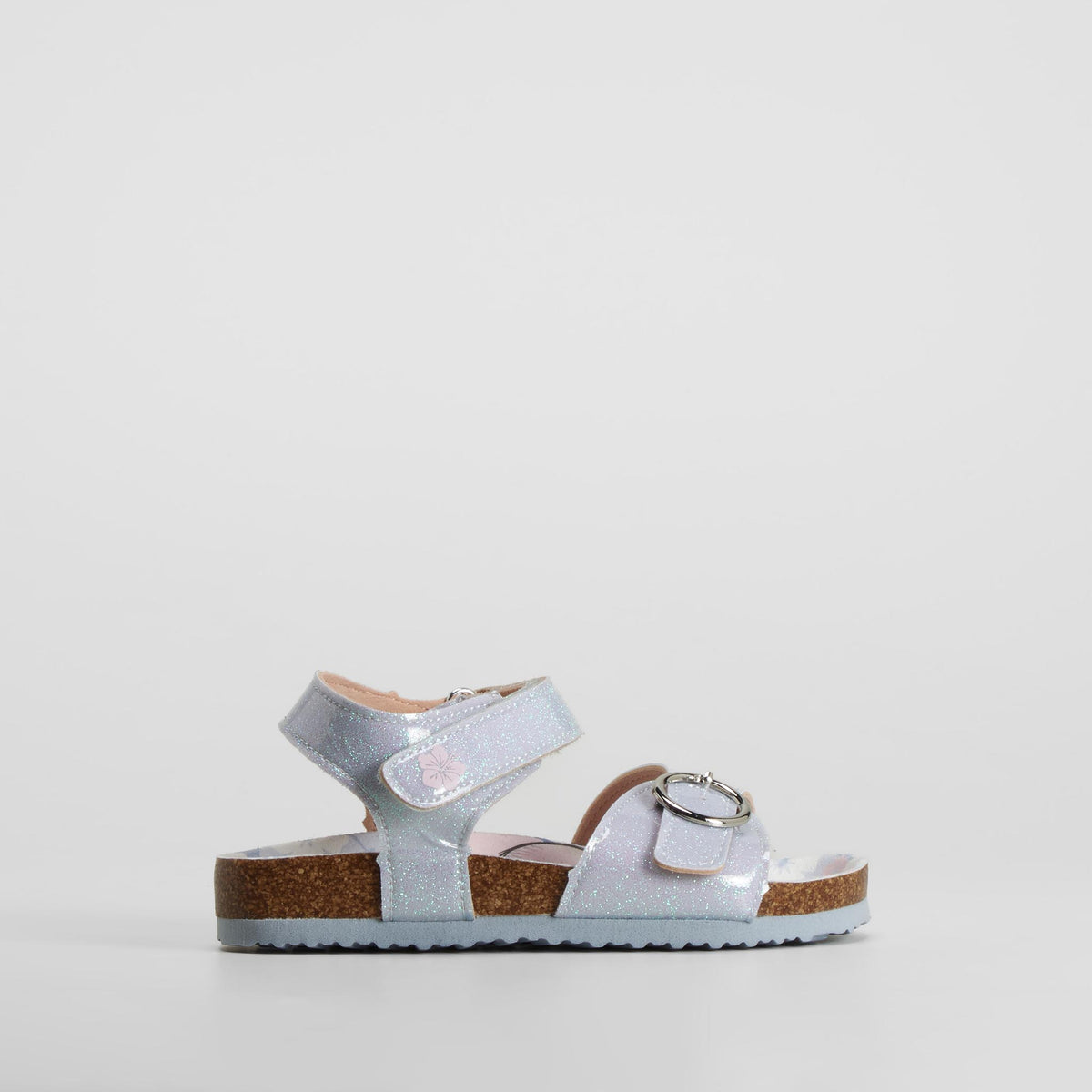 Sandalia bio velcro azul STITCH