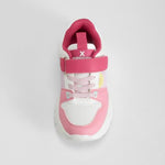 Zapatilla deportiva rosa cierre velcro XTI