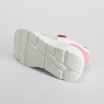 Zapatilla deportiva rosa cierre velcro XTI