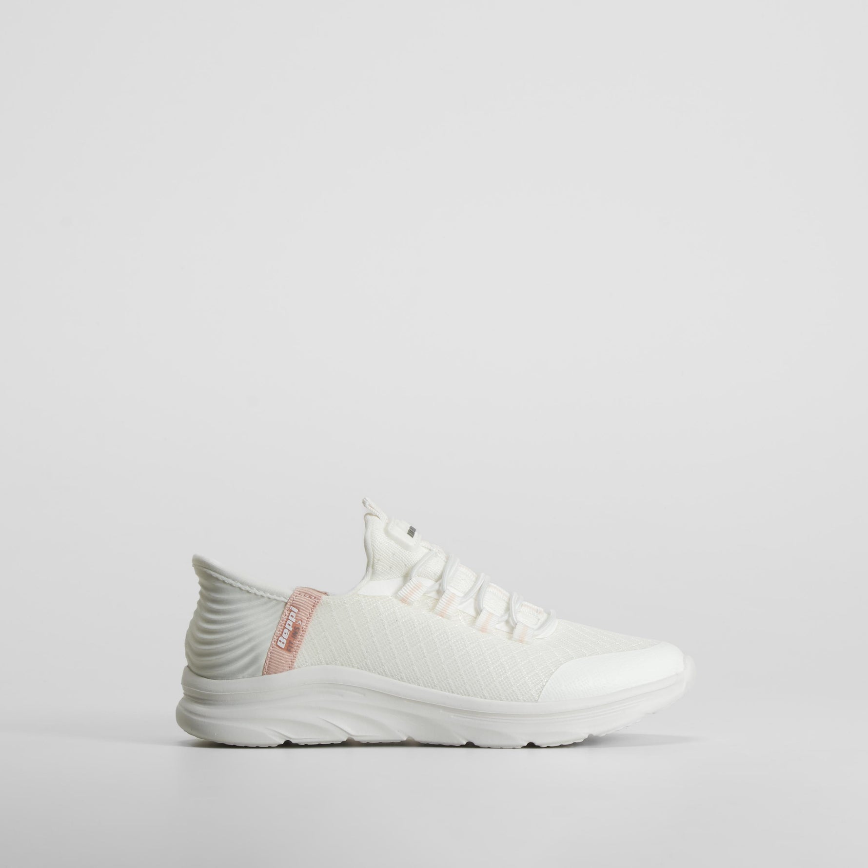 Zapatilla deportiva slip in blanca BEPPI