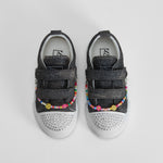 Zapatilla de lona velcro pulsera negra BEPPI