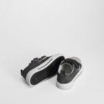 Zapatilla de lona velcro pulsera negra BEPPI