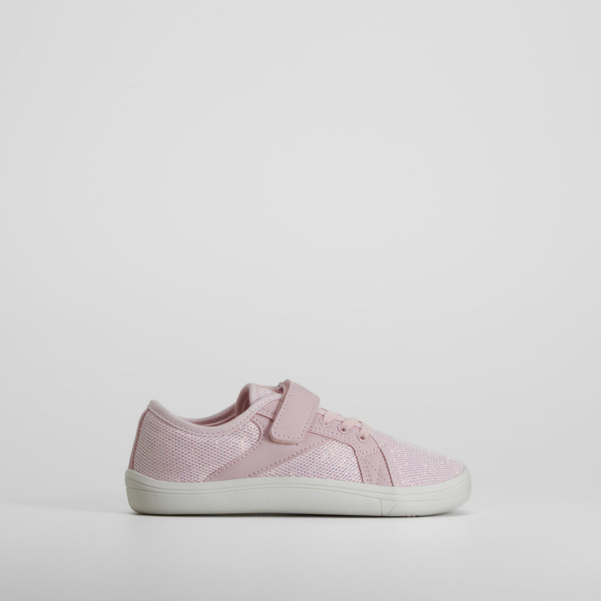 Zapatilla deportiva mesh brillo rosa COMFEET