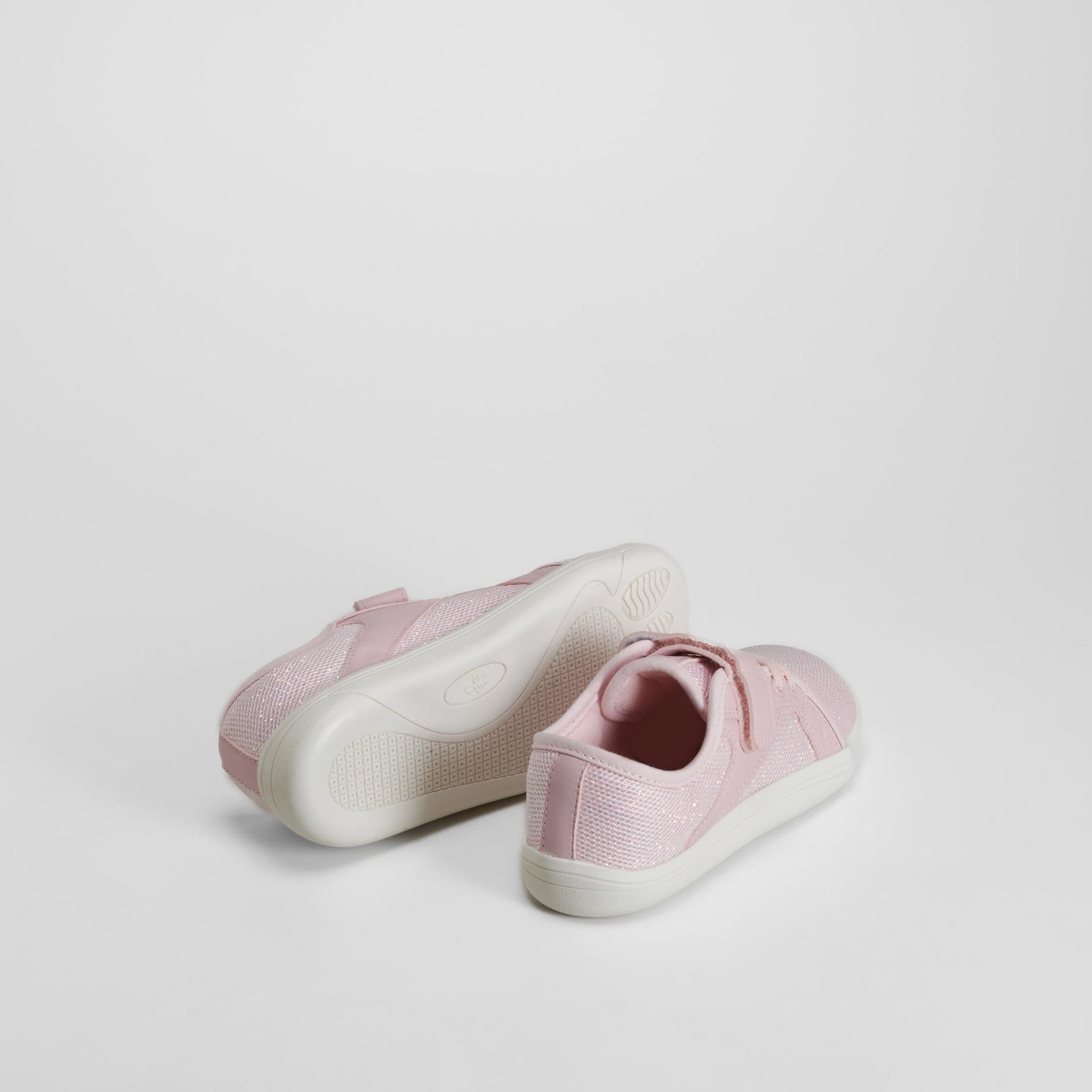 Zapatilla deportiva mesh brillo rosa COMFEET