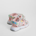 Sandalia chunky brillante plata OH GIRL!