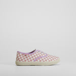 Zapatilla lona print cuadros multicolor OH GIRL!