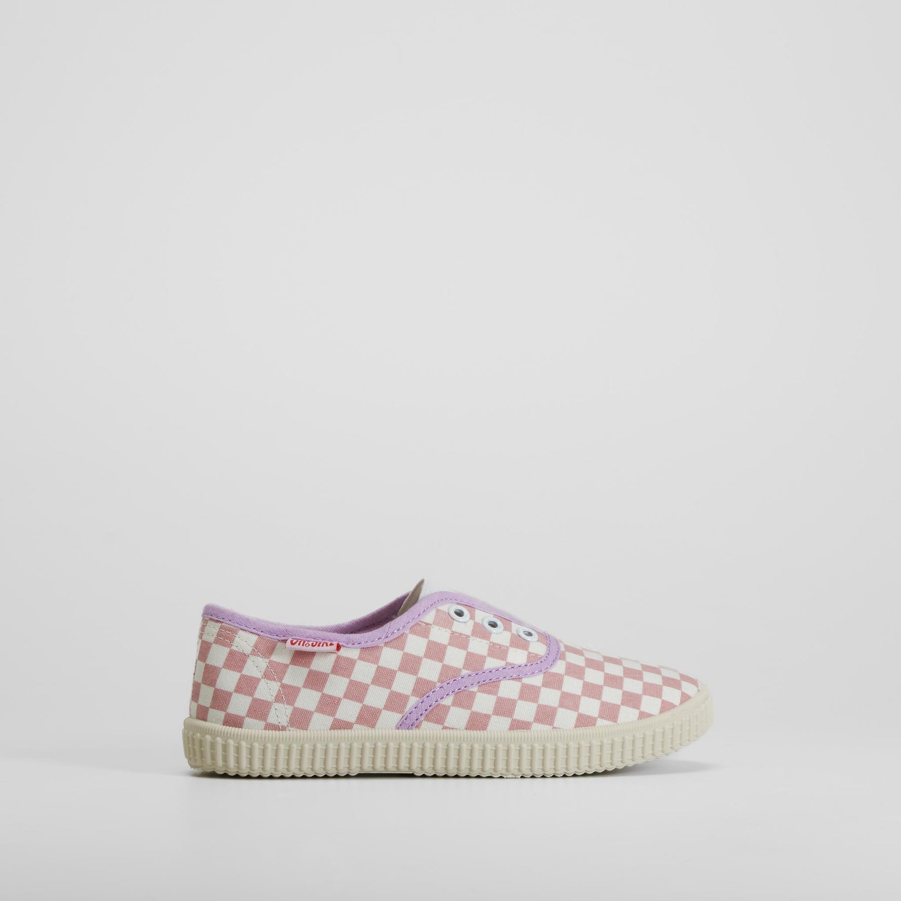 Zapatilla lona print cuadros multicolor OH GIRL!