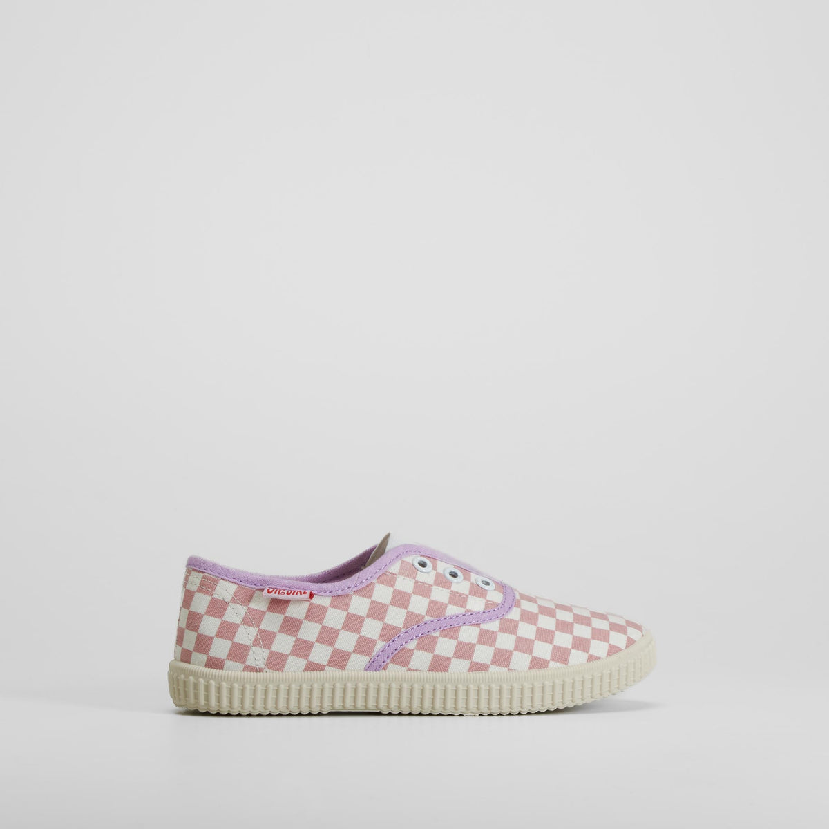 Zapatilla lona print cuadros multicolor OH GIRL!