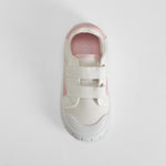 Zapatilla lona velcro blanca OH GIRL!