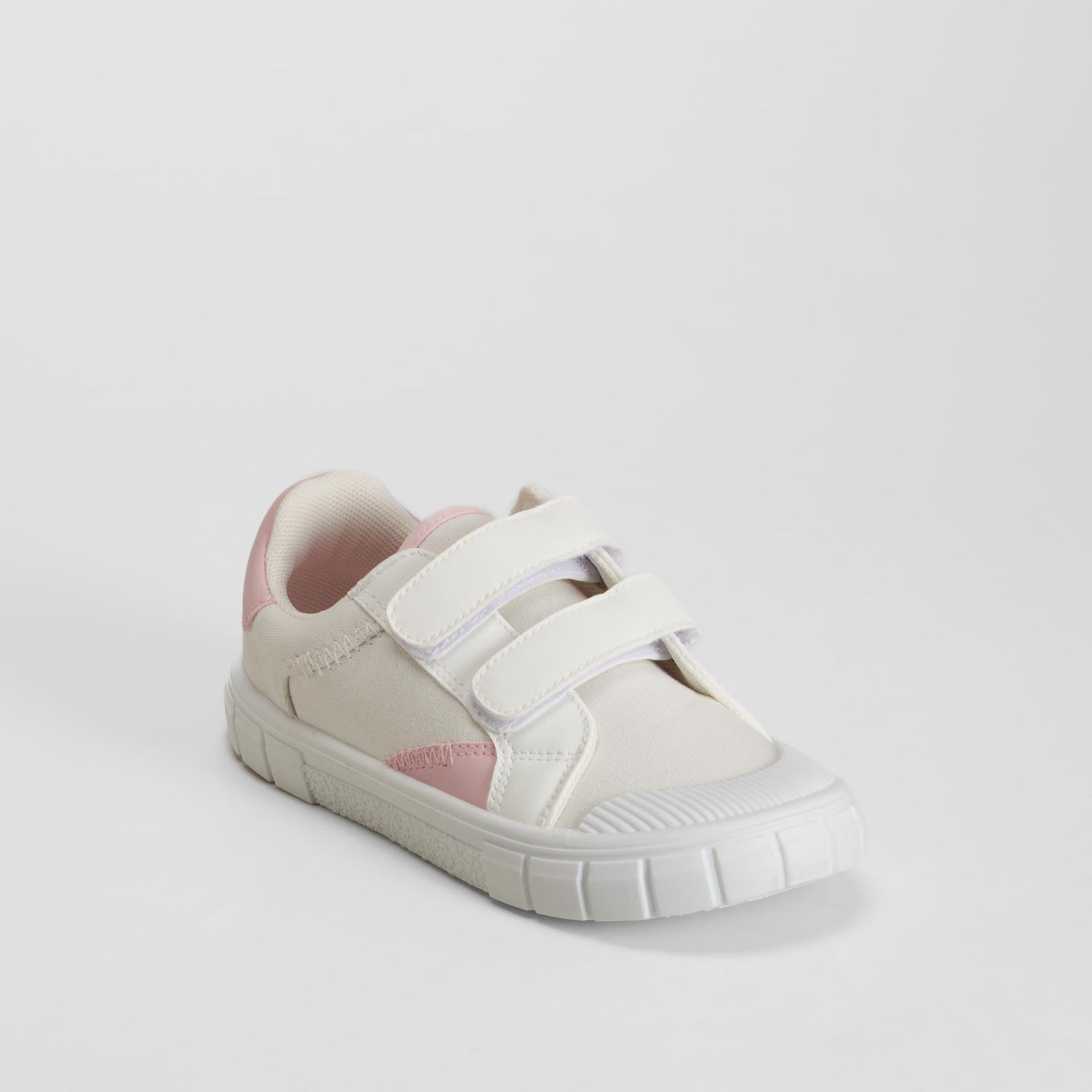 Zapatilla lona velcro blanca OH GIRL!