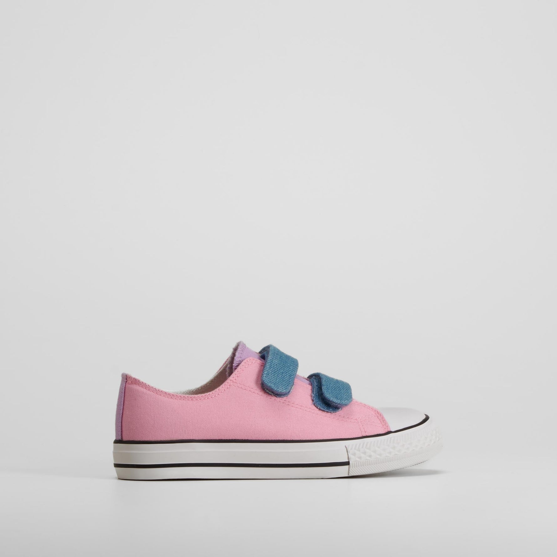 Zapatilla lona velcro bicolor rosa OH GIRL!