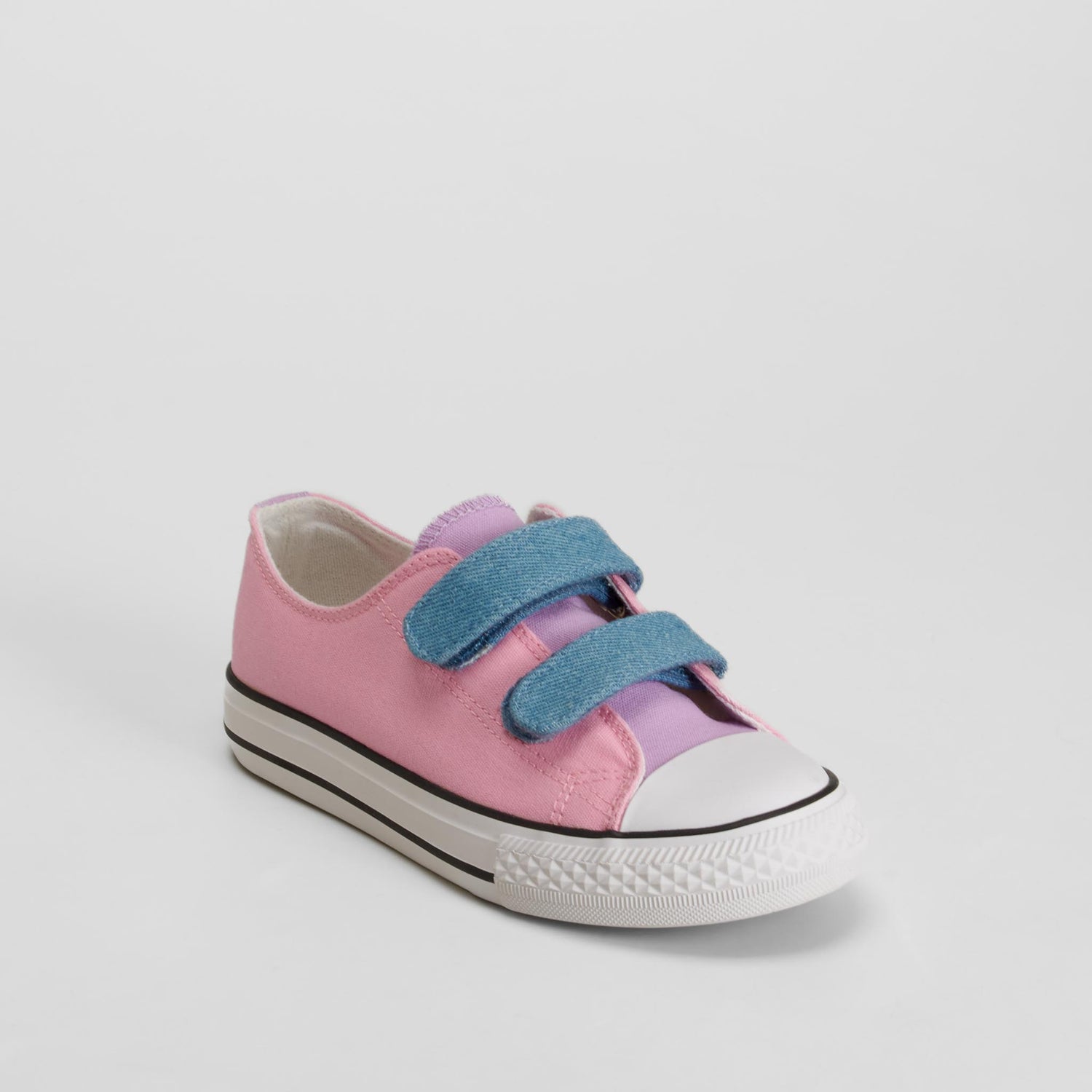 Zapatilla lona velcro bicolor rosa OH GIRL!