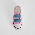 Zapatilla lona velcro bicolor rosa OH GIRL!