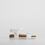 Sandalia bio estampado estrellas blanca OH GIRL!
