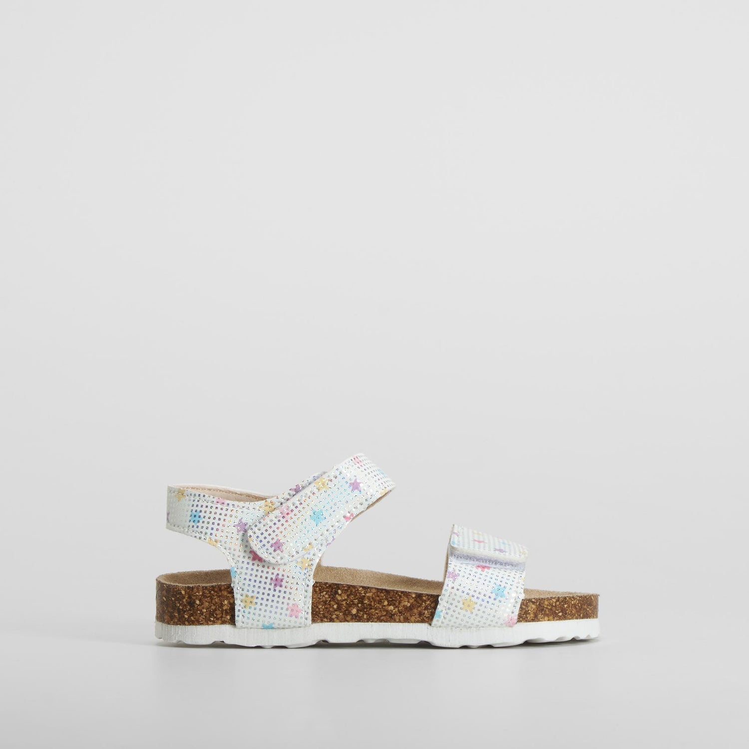 Sandalia bio estampado estrellas blanca OH GIRL!