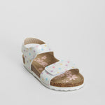 Sandalia bio estampado estrellas blanca OH GIRL!