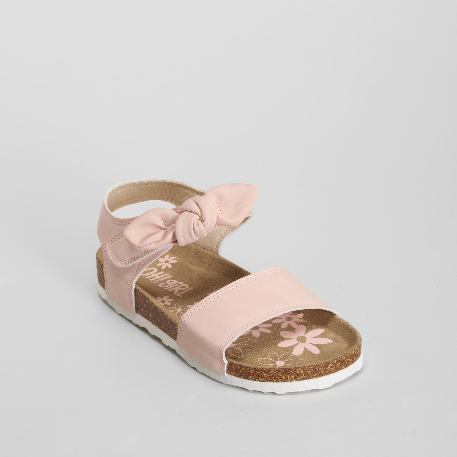 Sandalia bio lazo rosa OH GIRL!