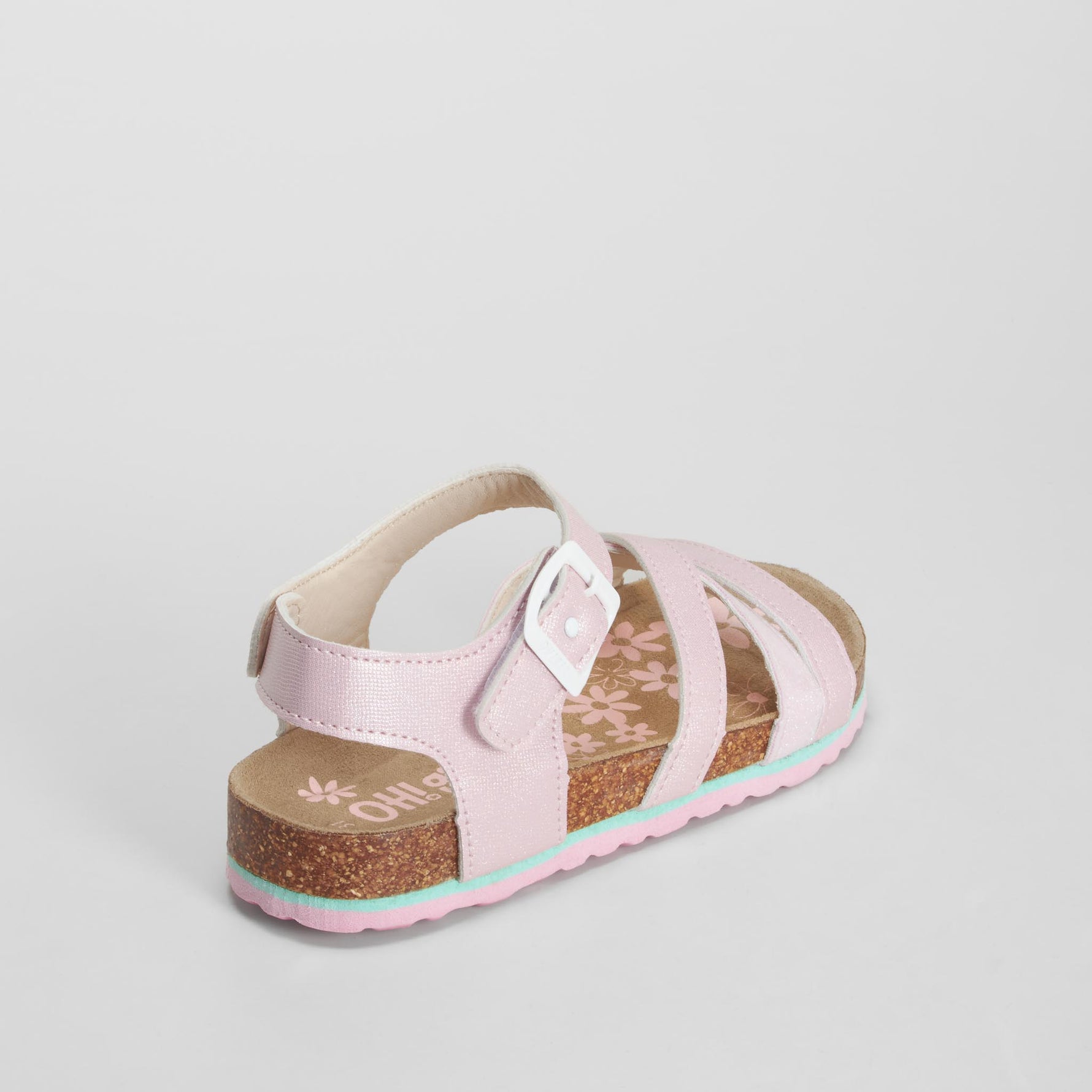 Sandalia bio tiras rosa OH GIRL!