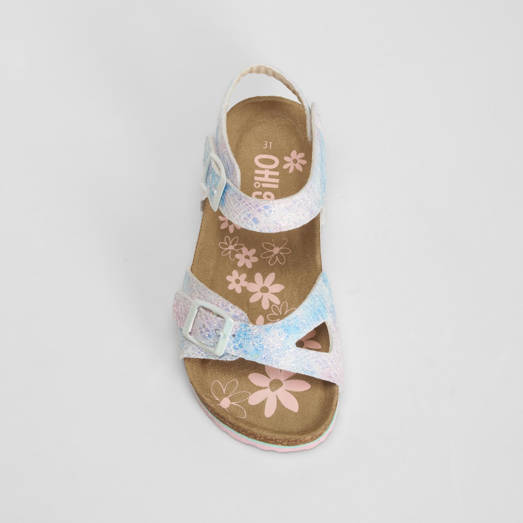 Sandalia bio efecto sirena multicolor OH GIRL!