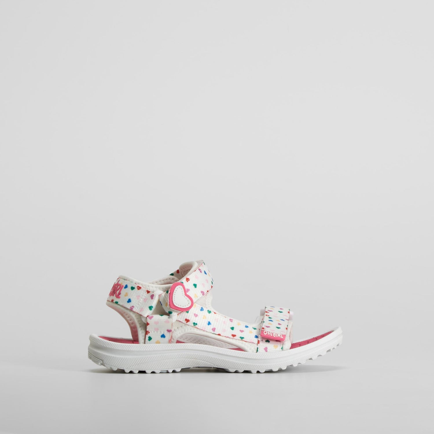 Sandalia deportiva corazones multicolor OH GIRL!