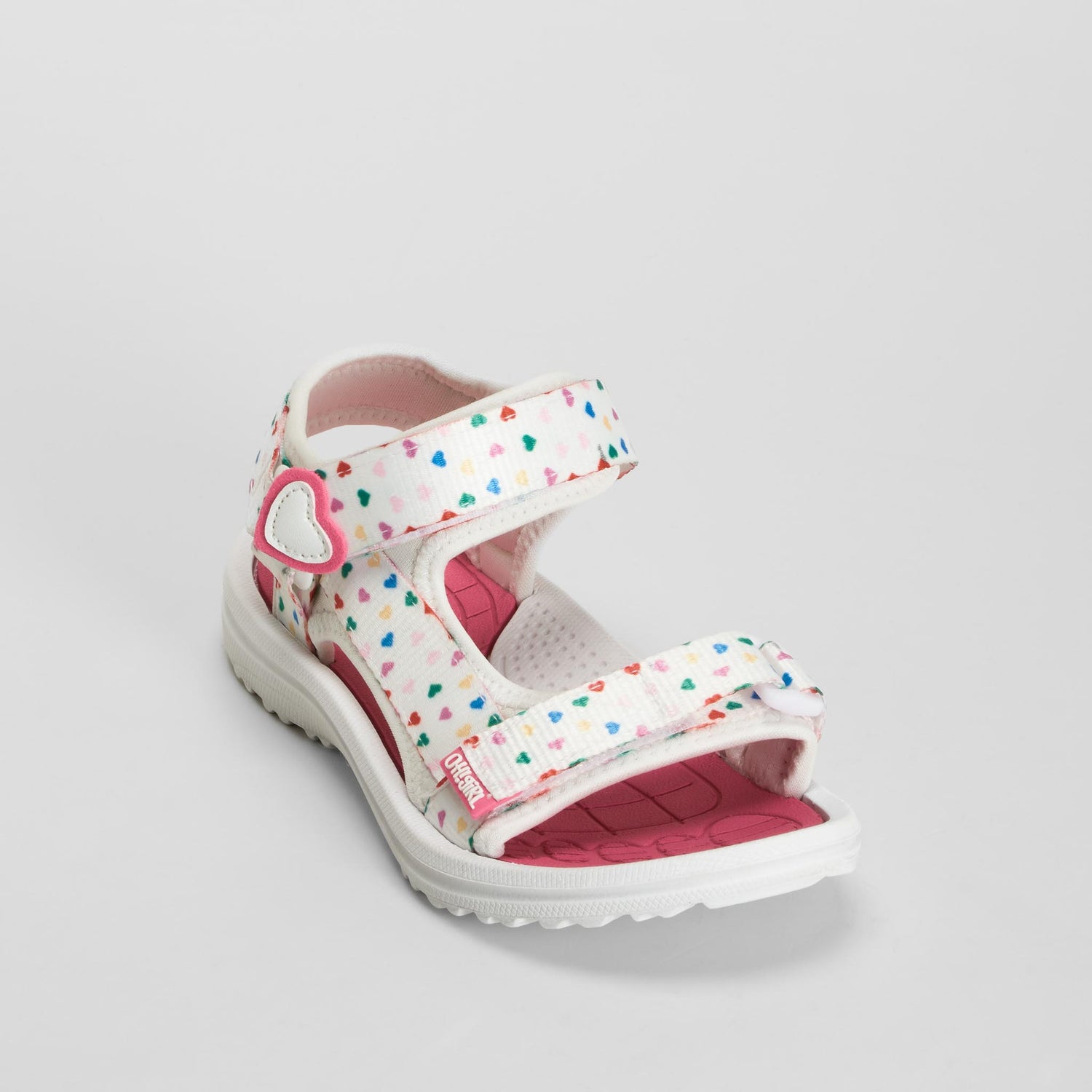 Sandalia deportiva corazones multicolor OH GIRL!