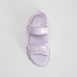 Sandalia suela goma luces morada OH GIRL!