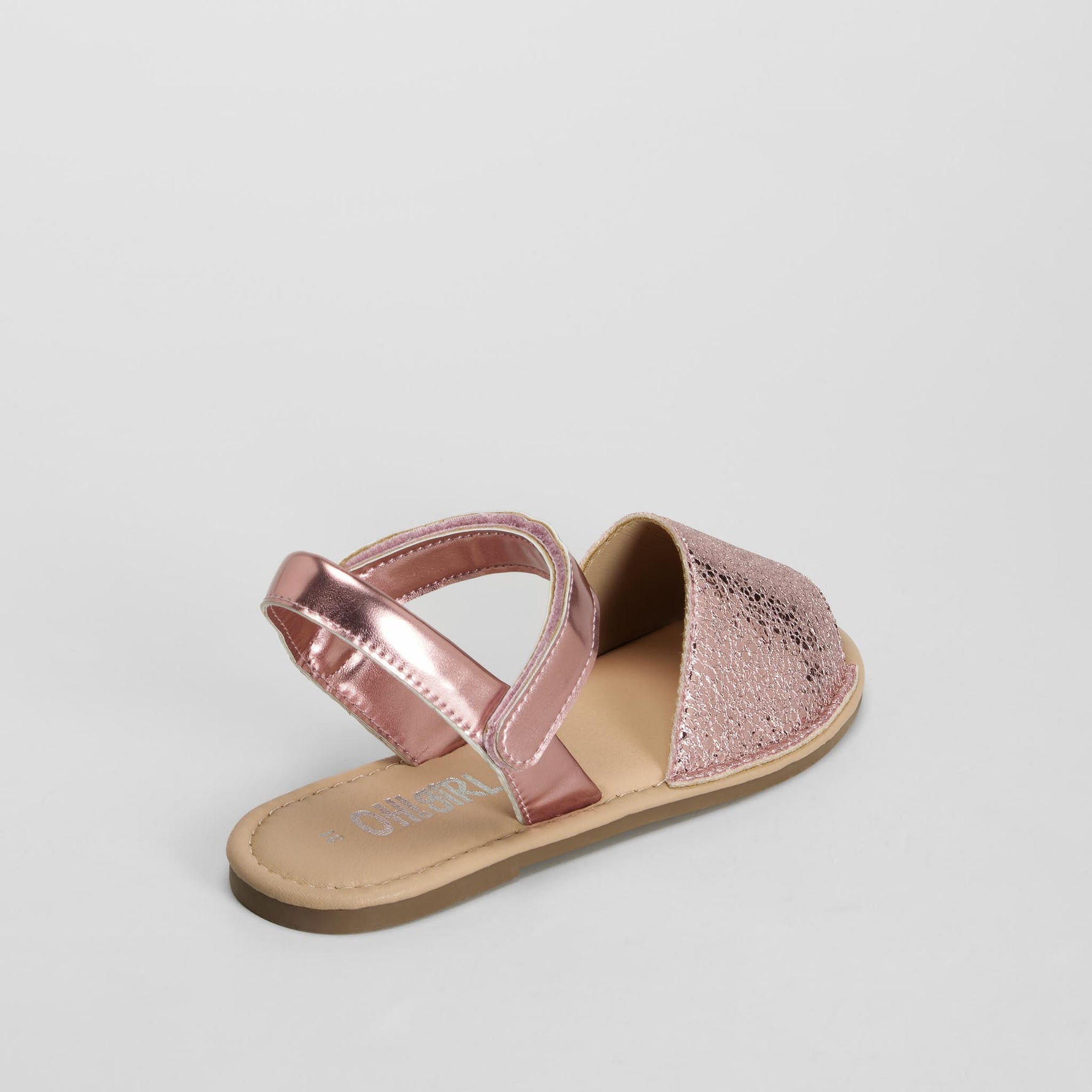 Sandalia menorquina fantasia rosa OH GIRL!