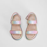 Sandalia velcro tie dye multicolor OH GIRL!