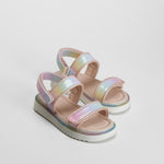 Sandalia velcro tie dye multicolor OH GIRL!
