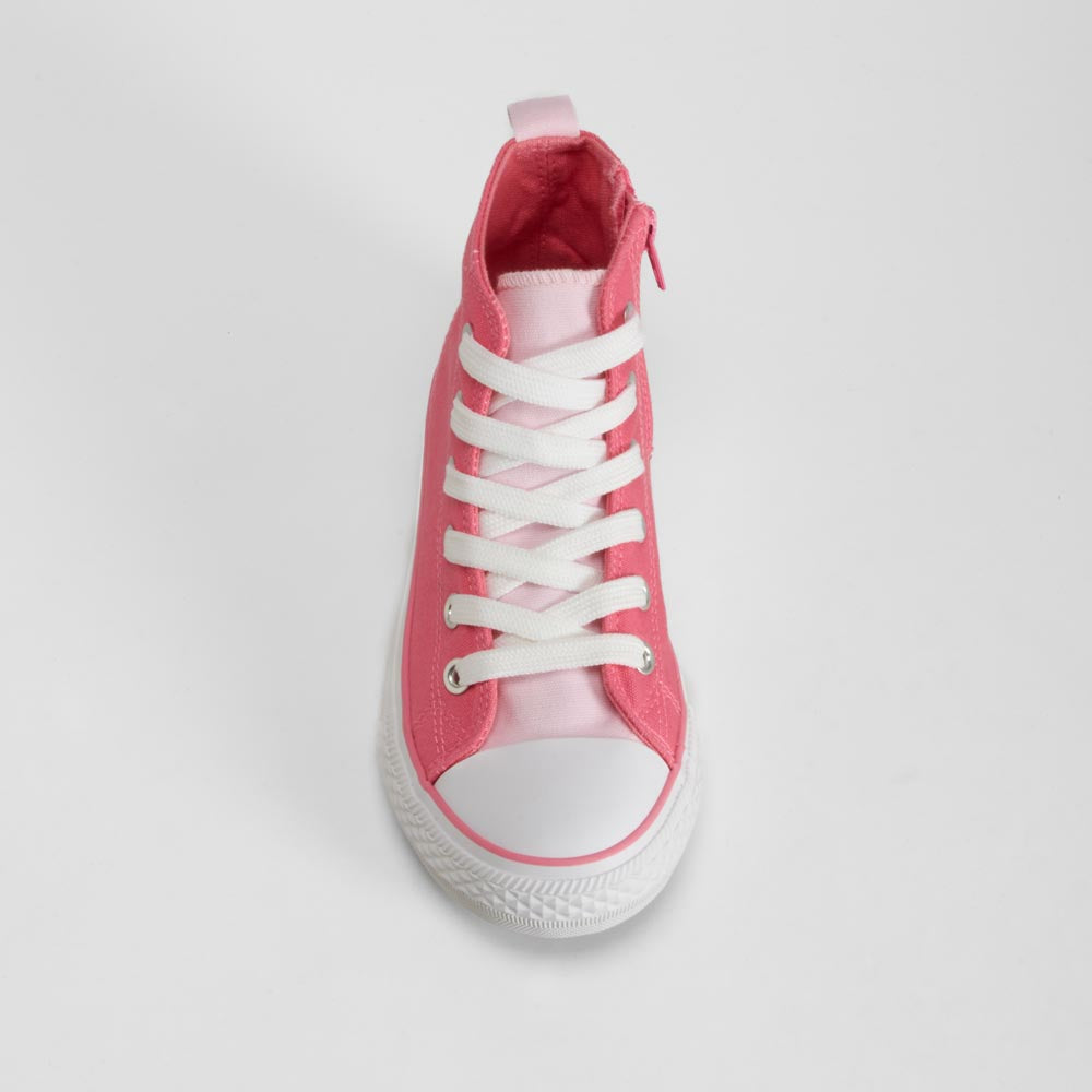 Zapatilla alta rosa con cordones OH GIRL!