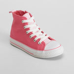 Zapatilla alta rosa con cordones OH GIRL!