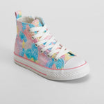 Zapatilla alta de lona multicolor OH GIRL!