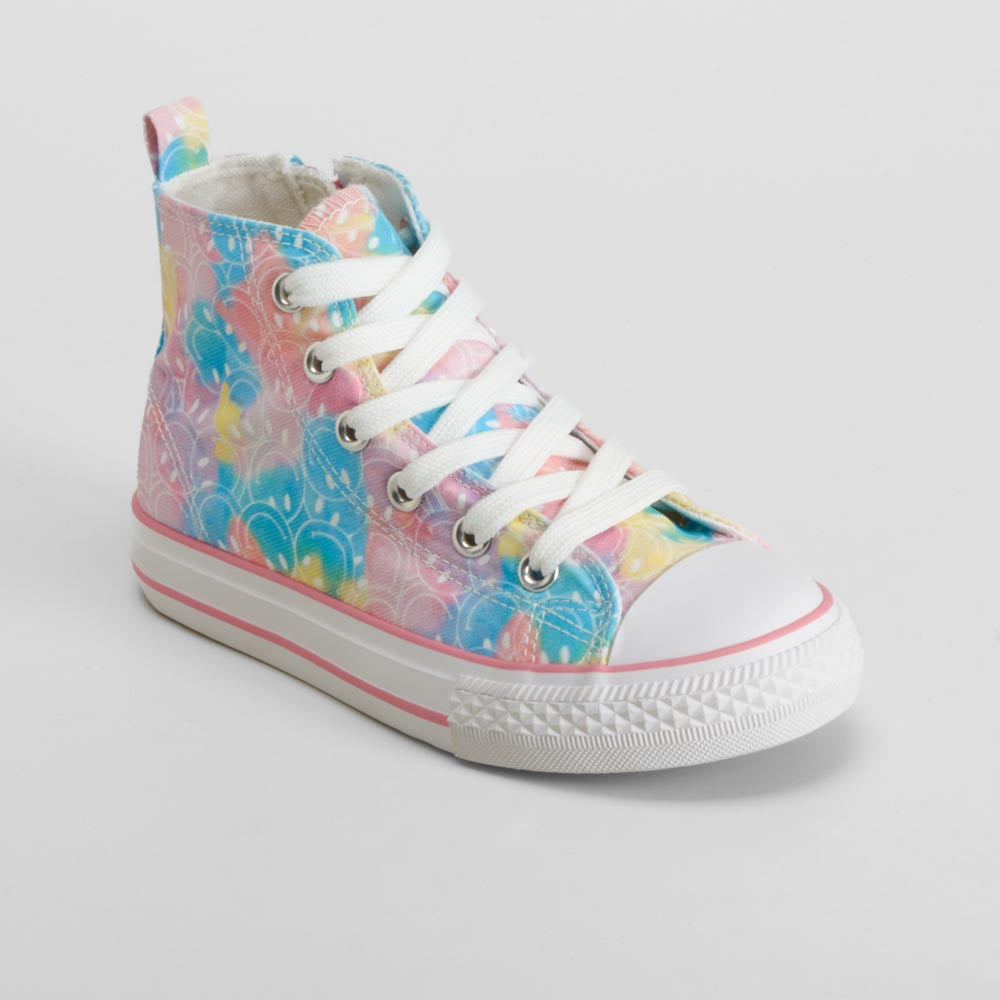 Zapatilla alta de lona multicolor OH GIRL!
