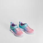 Zapatilla deportiva luces glow rosa SKECHERS