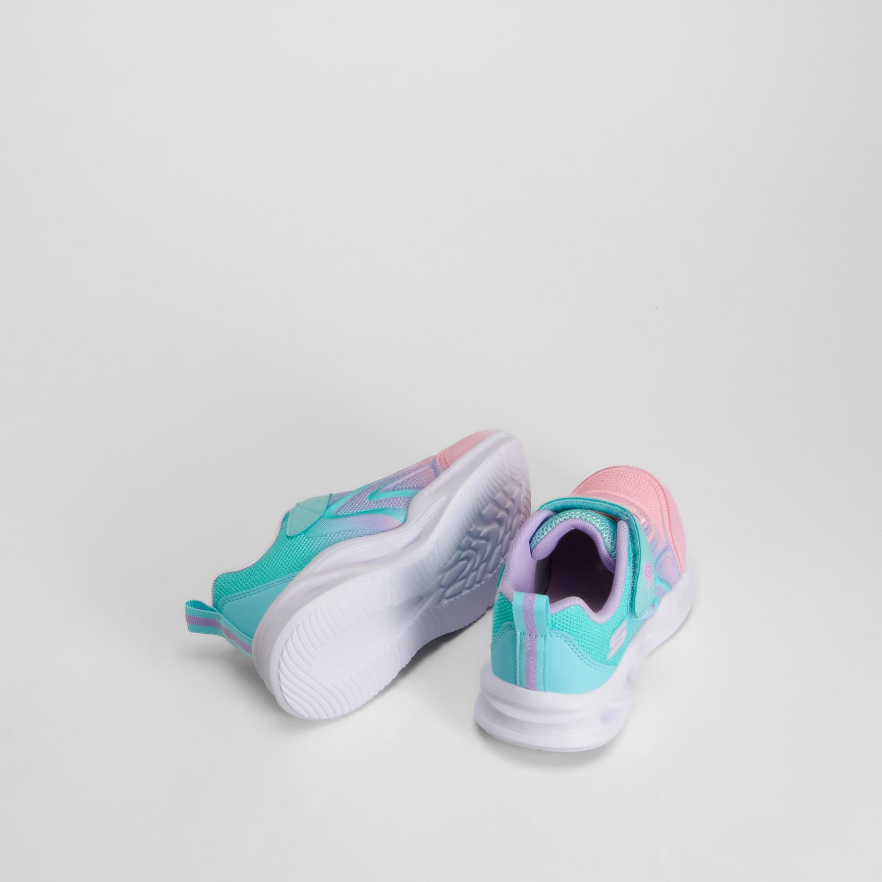 Zapatilla deportiva luces glow rosa SKECHERS