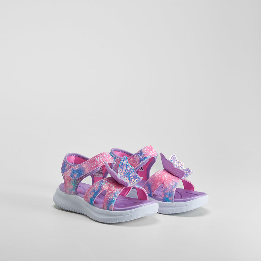 Sandalia Jumpsters 4 mariposa rosa SKECHERS