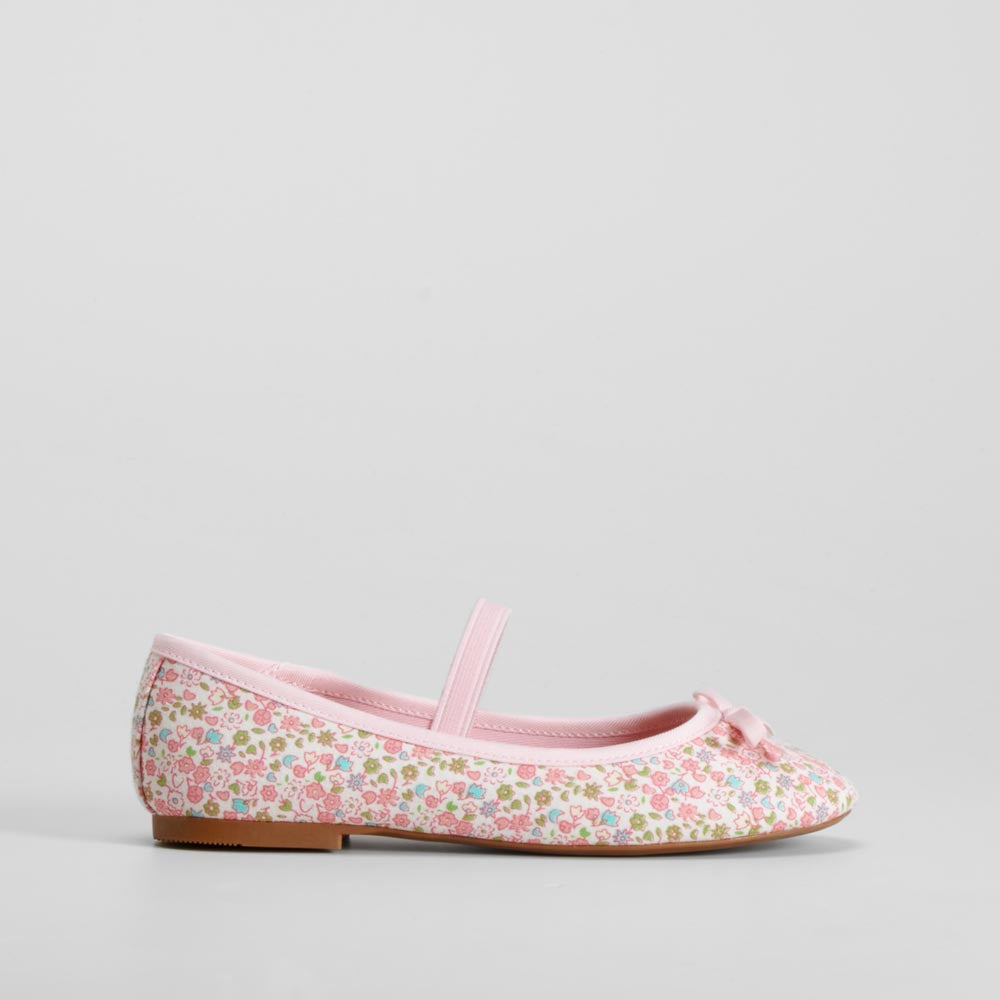Bailarina rosa con estampado floral OH GIRL!