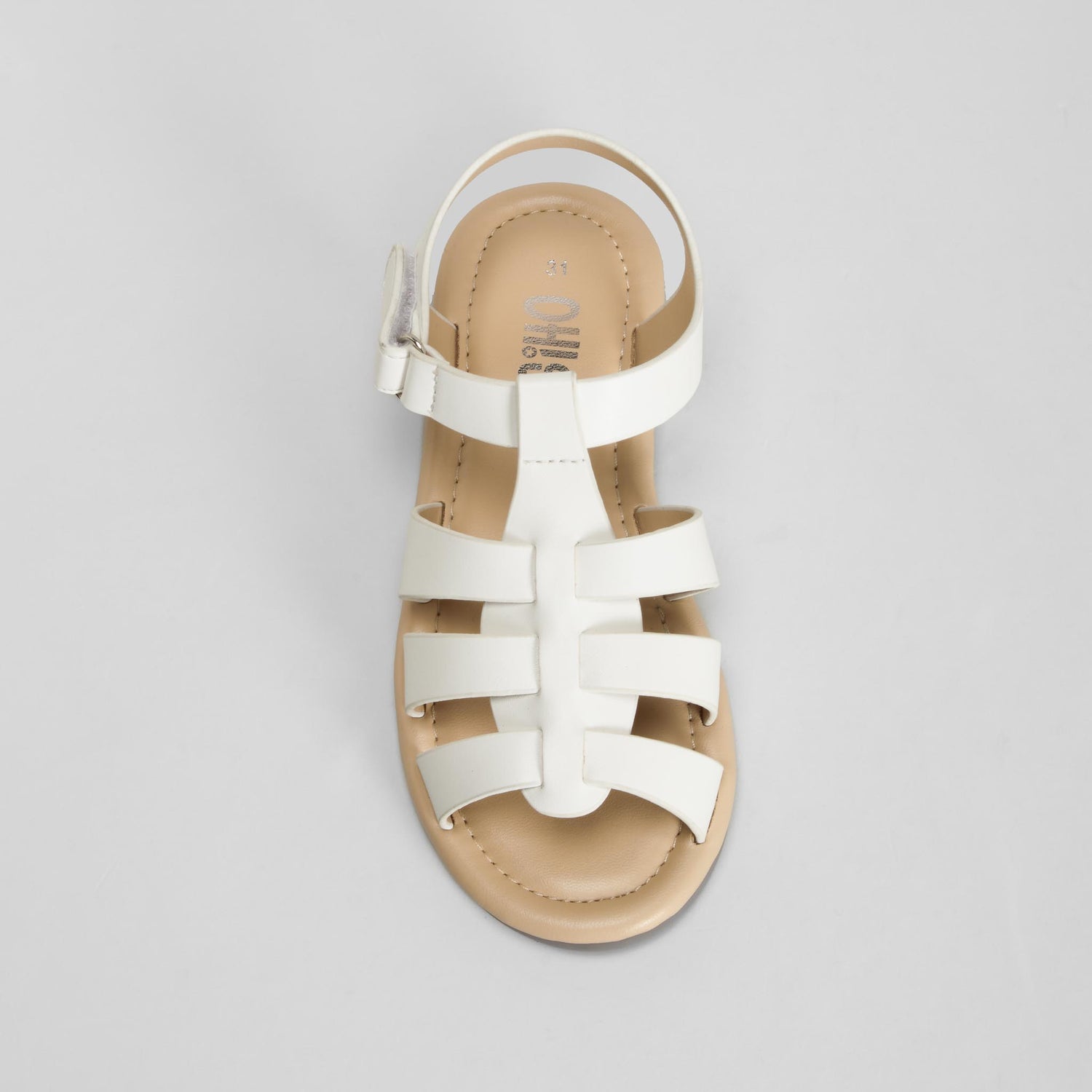 Sandalia cangrejera blanca OH GIRL!