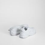 Sneaker chunky metalizada blanca XTI